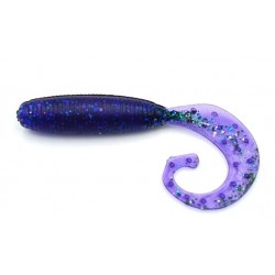 Силіконка для риби, Taipan Vibe-Shot, 2,5 дюйми, 8шт/уп, колір №04 Violet
